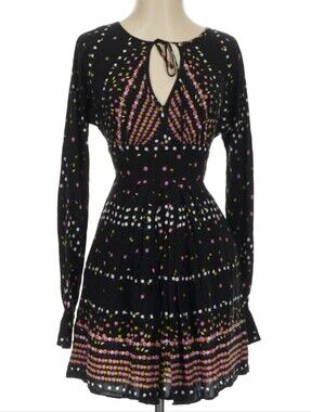 NWOT Free People Coryn Black Mini Dress - 4